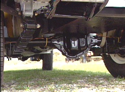 Under the rear end
